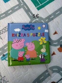 Peppa pig puzzle kniha - 1