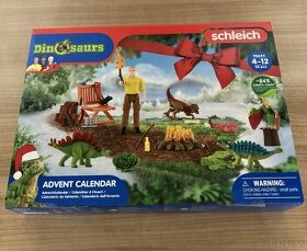 NOVÝ SCHLEICH 98644 Adventný Kalendár - Dinosaurus