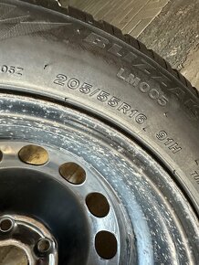 Predam pneumatiky Bridgestone zimne 205/55R16