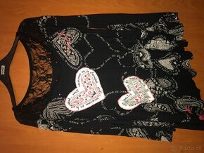 DESIGUAL originál damske tunikove/tricko S/M