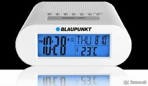 Rádiobudík Blaupunkt CR3WH, FM rádio, dátum, teplota, biely