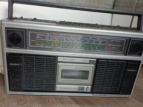 Telefunken CR8000 bajazzo retro kazeťák boombox radiomagneto - 1