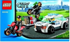 Lego city 60042 policajná naháňačka