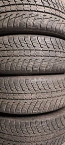 Predám 4ks jazdené zimné 225/65r17-106H Nokian