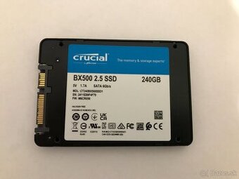 SSD disk 240GB Crucial BX500.