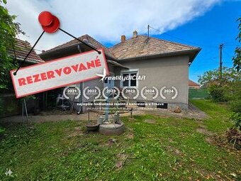 REZERVOVANÉ 3-izbový rodinný dom v obci Zavar