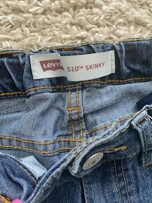 Chlapčenské rifle Levis skinny