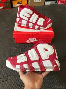 Nike Air Uptempo Supreme Red - 1