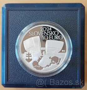 10 EUR strieborná zberateľská minca SNP, Proof, 2024 - 1