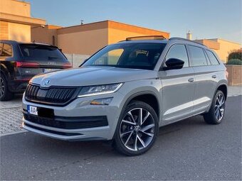 Kodiaq Sportline 4x4 Nardo Grey Virtual Pano Webasto ODPOČET