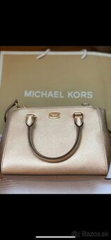 Michael kors rose gold kabelka