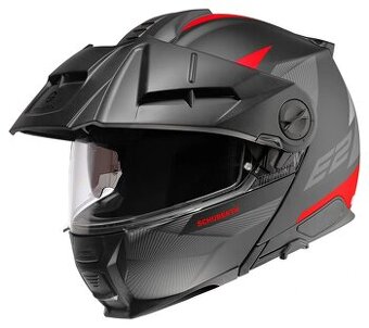 SCHUBERTH E2 Defender Red + intercom