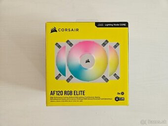 Corsair iCUE AF120 RGB ELITE Triple Pack White + Lightning N