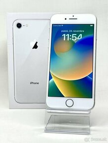 Apple iPhone 8 64 GB Silver - 100% Zdravie batérie - 1