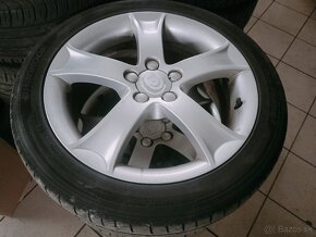 Hliníkové disky 5x100 s pneu 205/45 R16