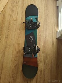 Snowboard Gravity Empatic 148 + viazanie