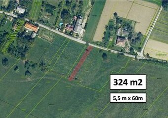 Prašník - 324 m2 STAVEBNÝ POZEMOK pre dom / chatku