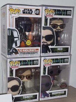 Funko Pop Star Wars + Matrix