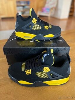 Air Jordan 4 Retro Thunder Žlté