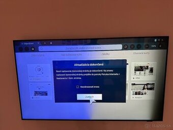 Samsung QLED 55” s chybou podsvietenia