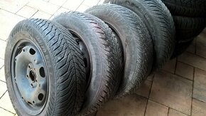 Disky 5x100 SKODA-VW-SEAT + 165/70 R14 81T ZIMA - 1