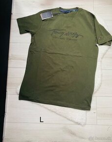 Khaki tricko Tommy hilfiger