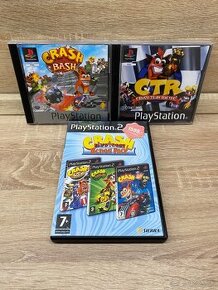 Predám crash bandicoot Ps1/Ps2/Ps3