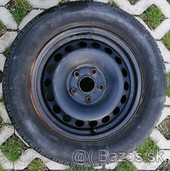 Predám rezervu 195/55 R15, disk 6j x15 H2 ET47 škoda octavia