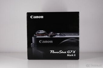 Canon G7 X Mark II Novy