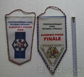 2x Vlajočka Vysoké Tatry - Europa Cup 1978,1979