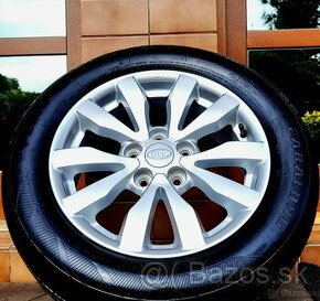 alu R16 5x114,3 orig. Kia + Hyundai, letné pneu 205/60