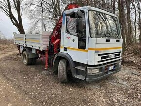 Iveco Eurocargo 130E18 TROJSTRANNÝ SKLÁPAČ + HYDR. RUKA 15m - 1