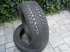 Predám 2x zimné pneu Continental 205/55 R16 91HXL