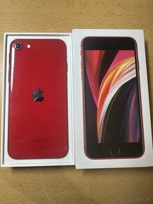 IPHONE SE 2 RED 64GB + DARČEK