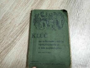 88 ročný Kľúč na určovanie rastlín, vyskytujúcich sa u nás n