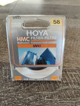 Predám filter Hoya UV (O) HMC 58 mm - alp nový - 1