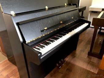 Nemecké schimmel piano, čierne, perfektné