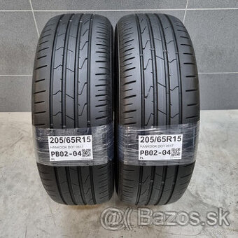 Letné pneumatiky 205/65 R15 HANKOOK DOT0617