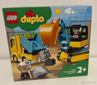 LEGO DUPLO 10931 Nákladiak a pásový bager - 1