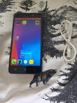 Lenovo K6 sivy voľný v peknom stave nalepené ochranné sklo A