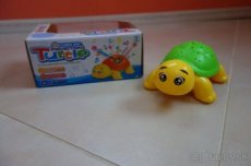 Detská hudobná hračka svetielko korytnačka