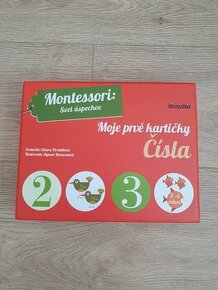 Montessori: Moje prvé kartičky - čísla, zn. Stonožka - 1