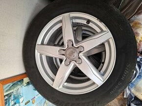 Hliníkové disky audi 205/60 r16 - 1