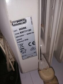 Olejový elektrický radiator DeLonghi