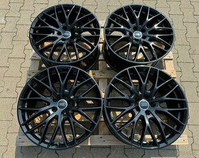 R20 5x112 (66,6) Audi style reps  9J ET35 Black alu disky - 1