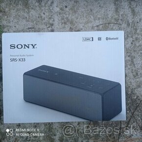 Sony SRS-X33 Prenosný bezdrôtový reproduktor s technológiou