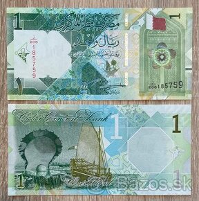 Bankovky Qatar / Katar UNC