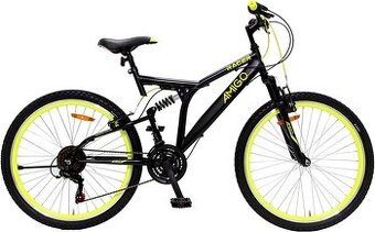 Celoodprúžený horský bicykel MTB 19 rám 26 kolesá