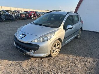 Peugeot 207SW 1,4VTI 70KW 8FS prodám náhradní díly