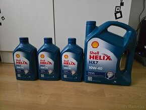 Motorový olej Shell Helix  HX7 10W-40